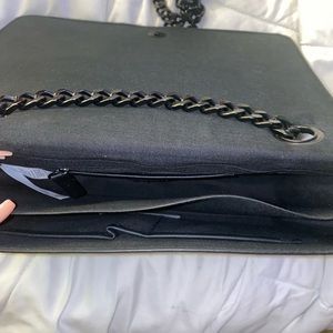 Black Chain CrossOver Bag